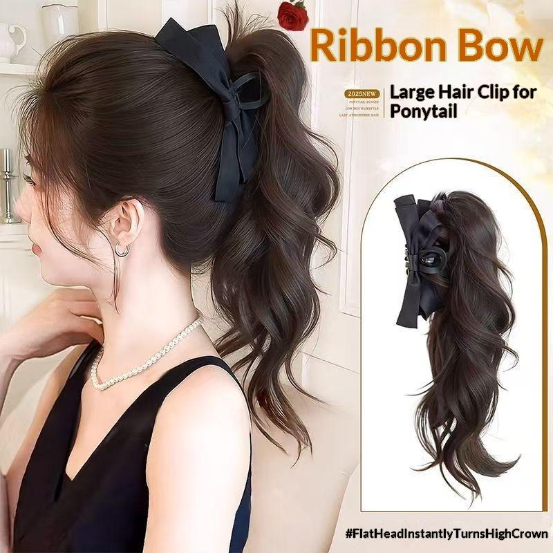 14inch Bow Tie Claw Ponytail W - đánh giá và giá Ribbon Bow Gift