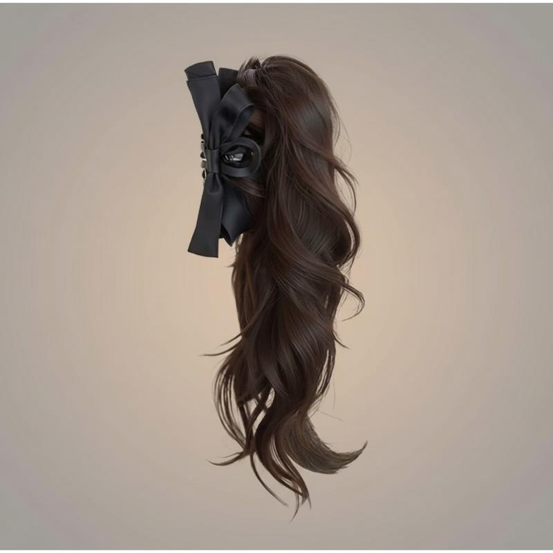 14inch Bow Tie Claw Ponytail W - đánh giá và giá Ribbon Bow Gift