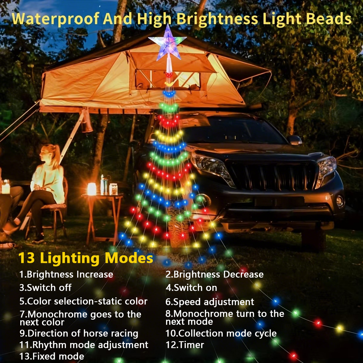 7FT 400LEDs Smart Christmas Tr - đánh giá và giá Star Tree Topper