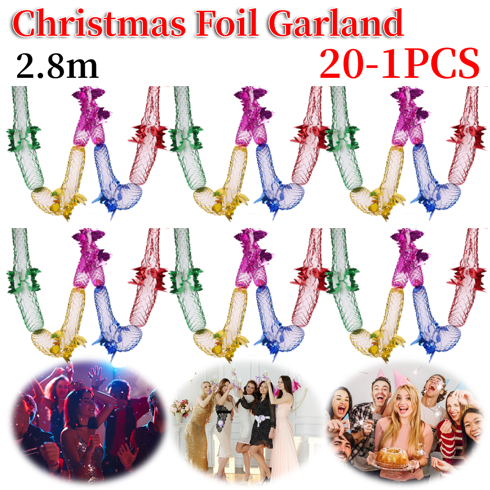 Christmas Foil Garland Ceiling - đánh giá và giá Tinsel Garland Decoration
