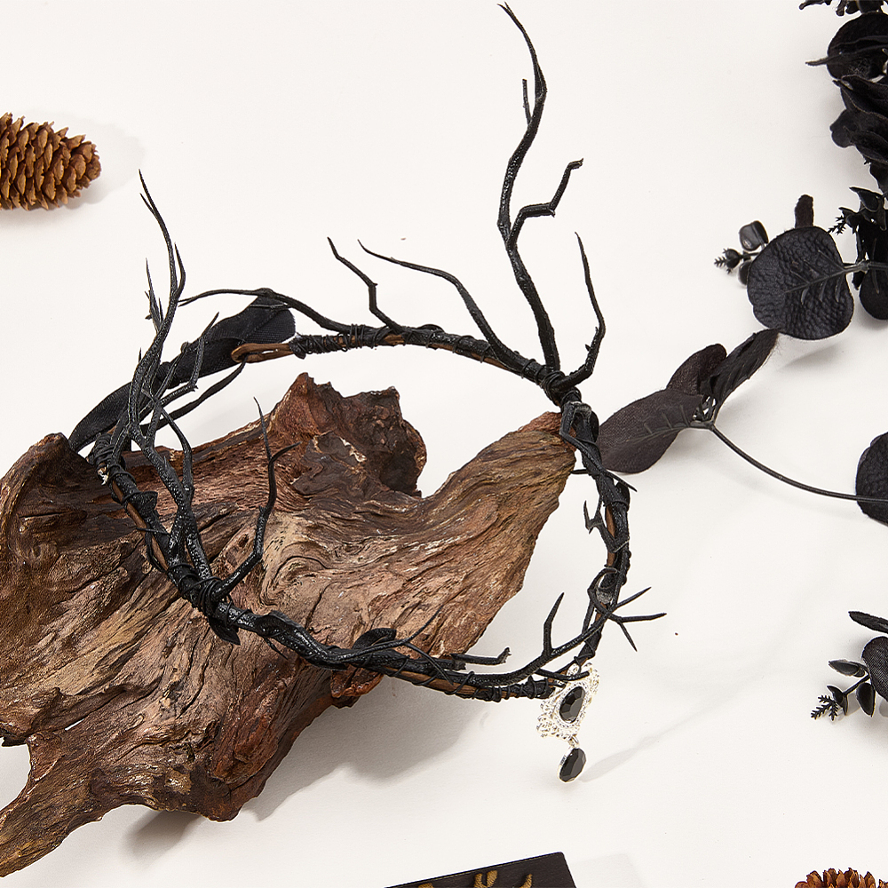 Black Fairy Headpiece Dark Rei - đánh giá và giá Reindeer Antlers Headband