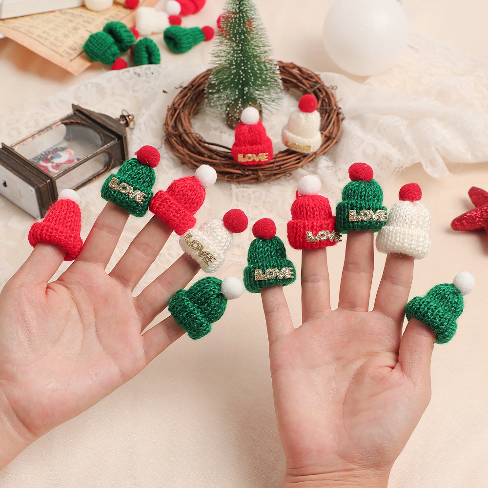 5/10Pcs Christmas Decoration M - đánh giá và giá Santa Hat Plush