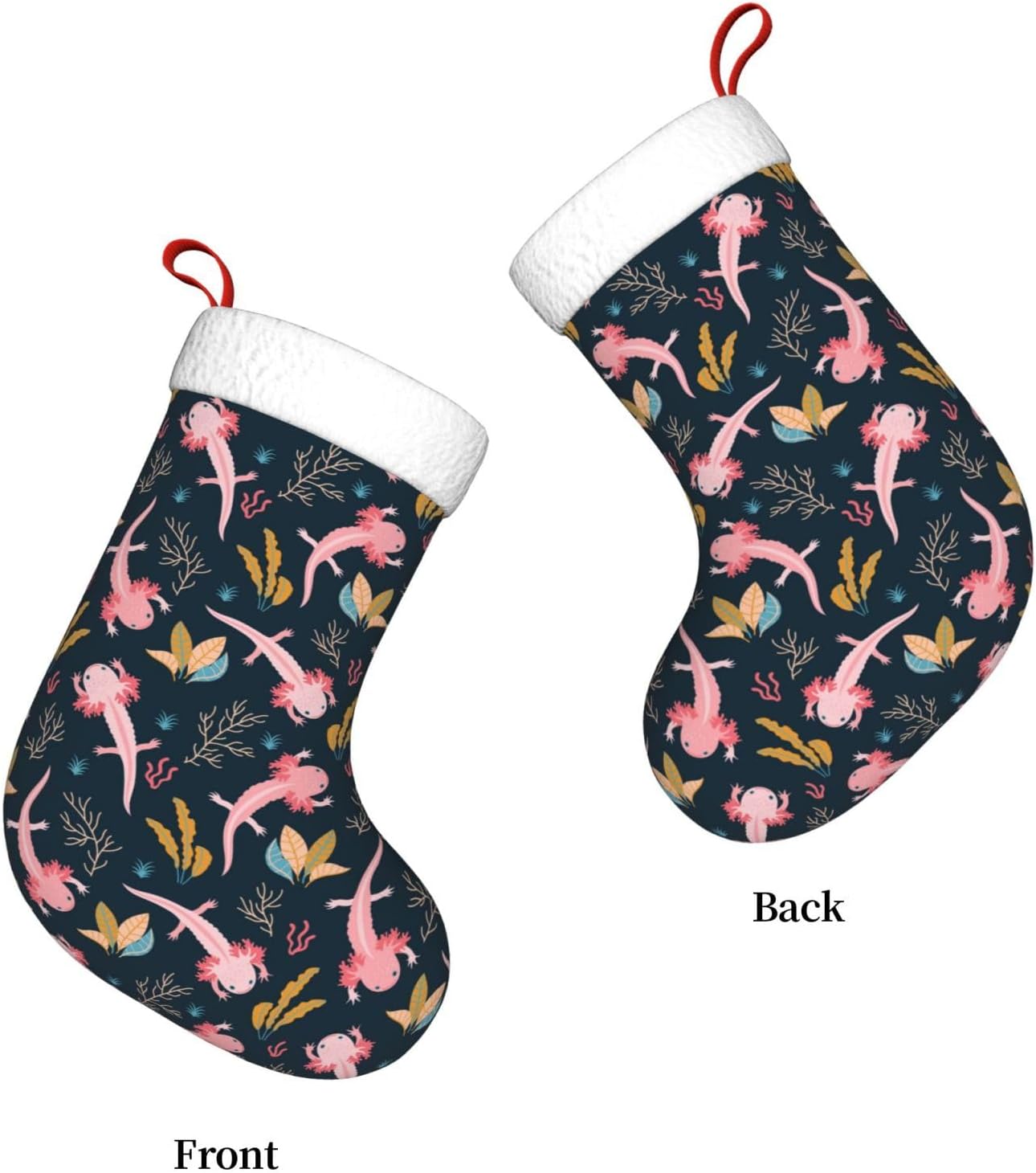 Cute Axolotl Christmas Stockin - đánh giá và giá Christmas Stocking Hanging