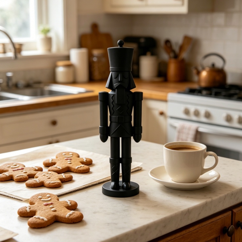 Minimalist Black Nutcracker So - đánh giá và giá Nutcracker Figurine