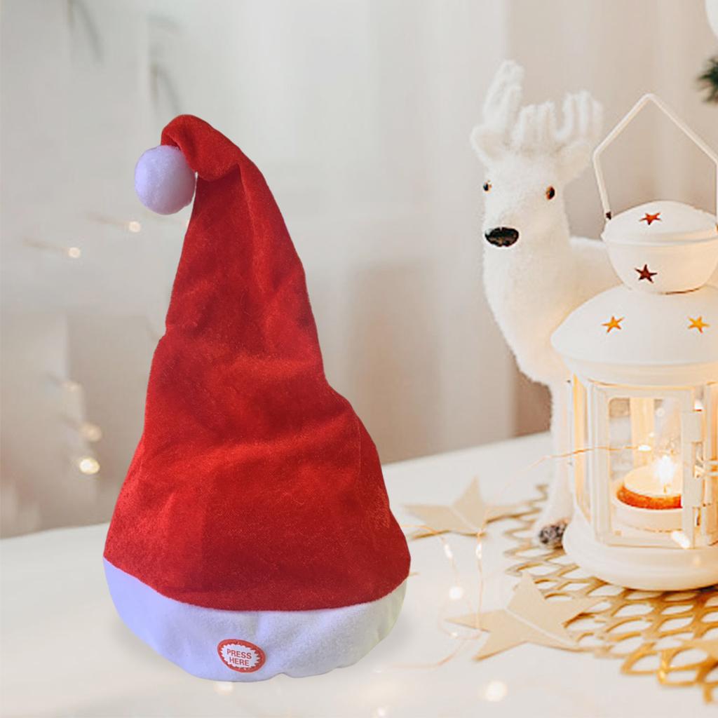 Singing Dancing Santa Hats Dec - đánh giá và giá Santa Hat Plush