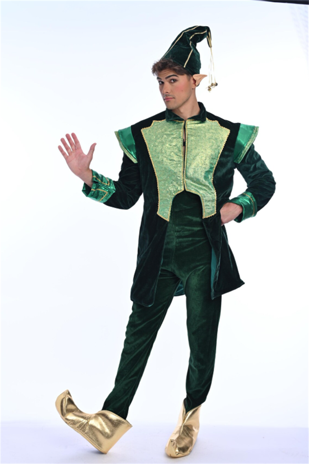 Luxury Velvet Santa Claus Chri - đánh giá và giá Elf Costume Christmas