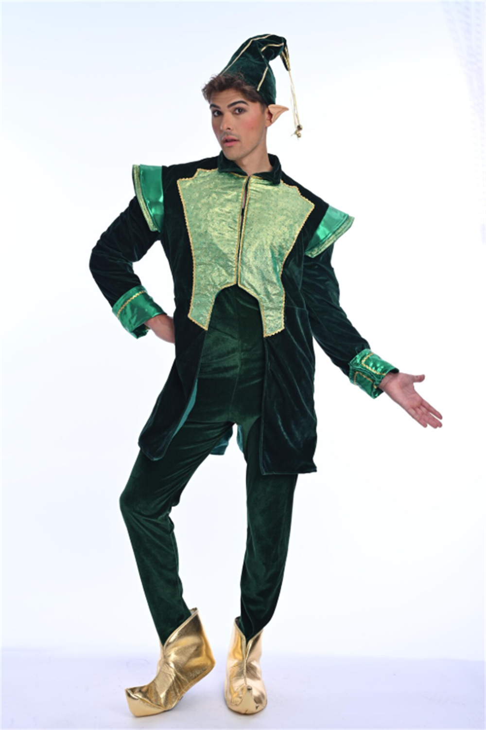 Luxury Velvet Santa Claus Chri - đánh giá và giá Elf Costume Christmas