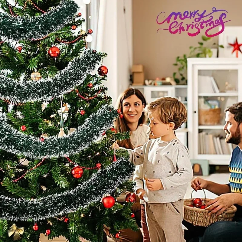 Christmas Tinsel Ribbons Strip - đánh giá và giá Tinsel Garland Decoration