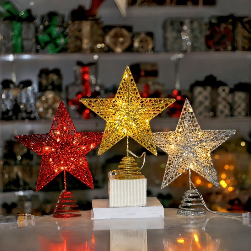 Christmas Tree Glitter Star To - đánh giá và giá Star Tree Topper