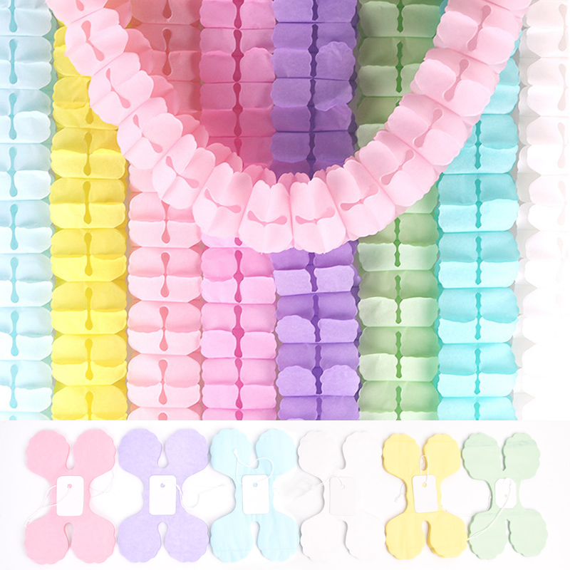 1pcs 3m Four Leaf Clover Paper - đánh giá và giá Tinsel Garland Decoration