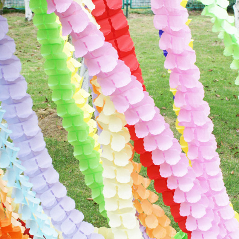 1pcs 3m Four Leaf Clover Paper - đánh giá và giá Tinsel Garland Decoration
