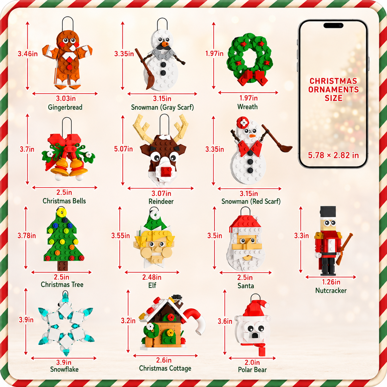 Christmas Ornaments Building B - đánh giá và giá Christmas Stocking Hanging