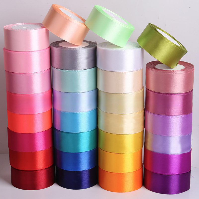 1Roll Satin Ribbon 4cm 25Yards - đánh giá và giá Ribbon Bow Gift