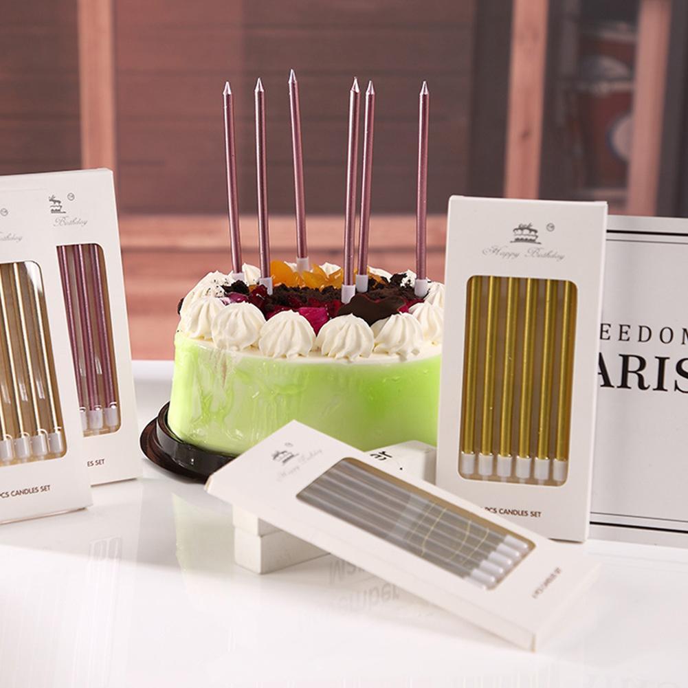 6/18pcs Metal Gold Silver Birt - đánh giá và giá Holiday Candle Set