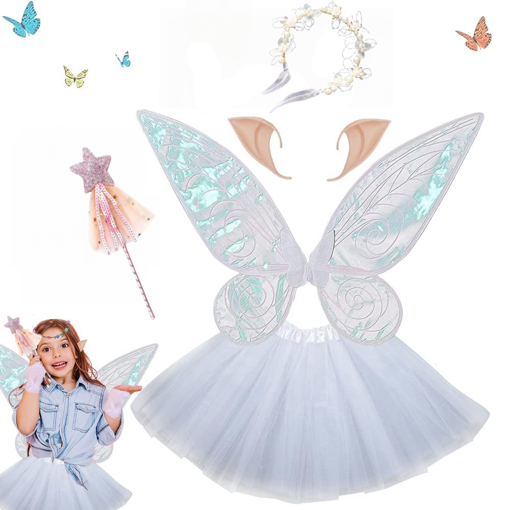 Princess Butterfly Fairy Wing  - đánh giá và giá Elf Costume Christmas