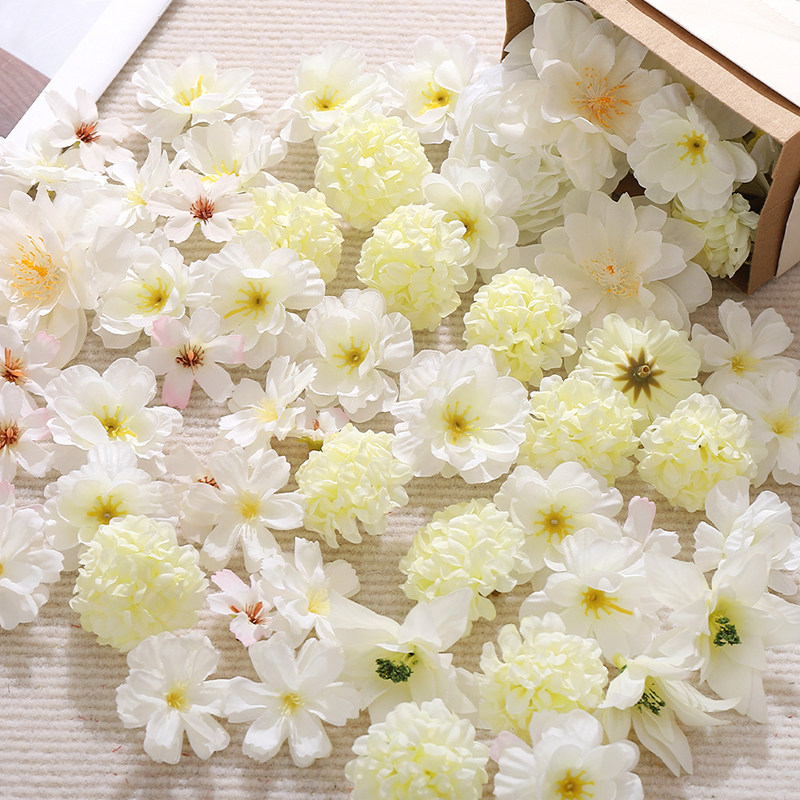 20/50Pcs Mix White Artificial  - đánh giá và giá Christmas Wreath Fake