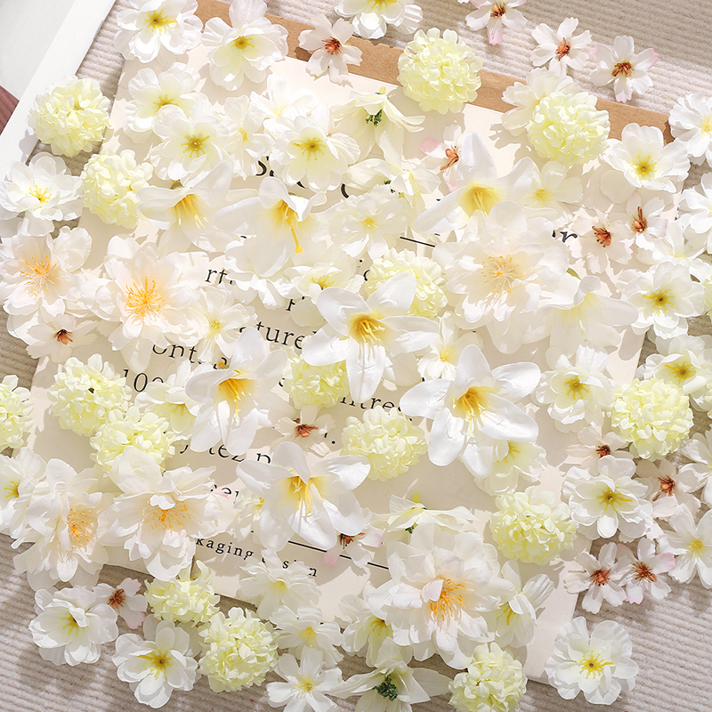 20/50Pcs Mix White Artificial  - đánh giá và giá Christmas Wreath Fake