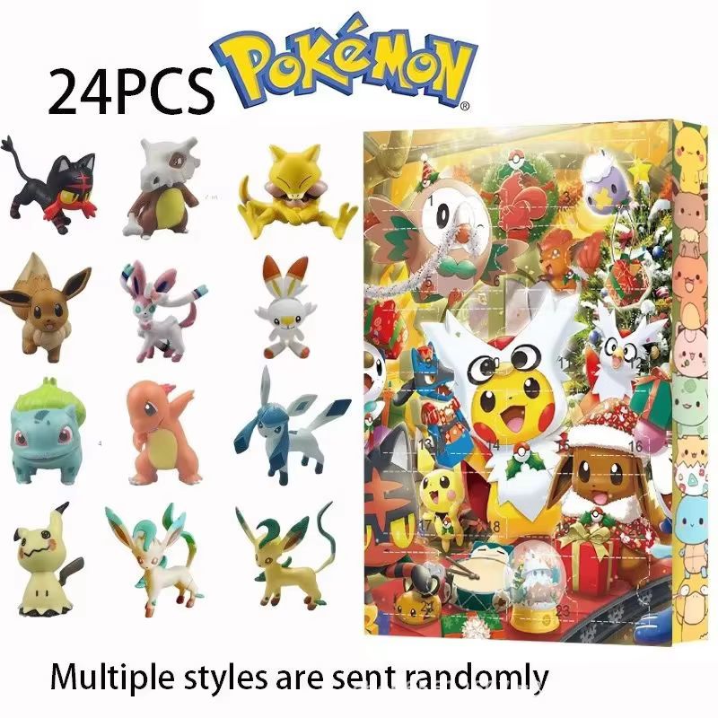 Pokemon 24 Days Christmas Coun - đánh giá và giá Advent Calendar Gift