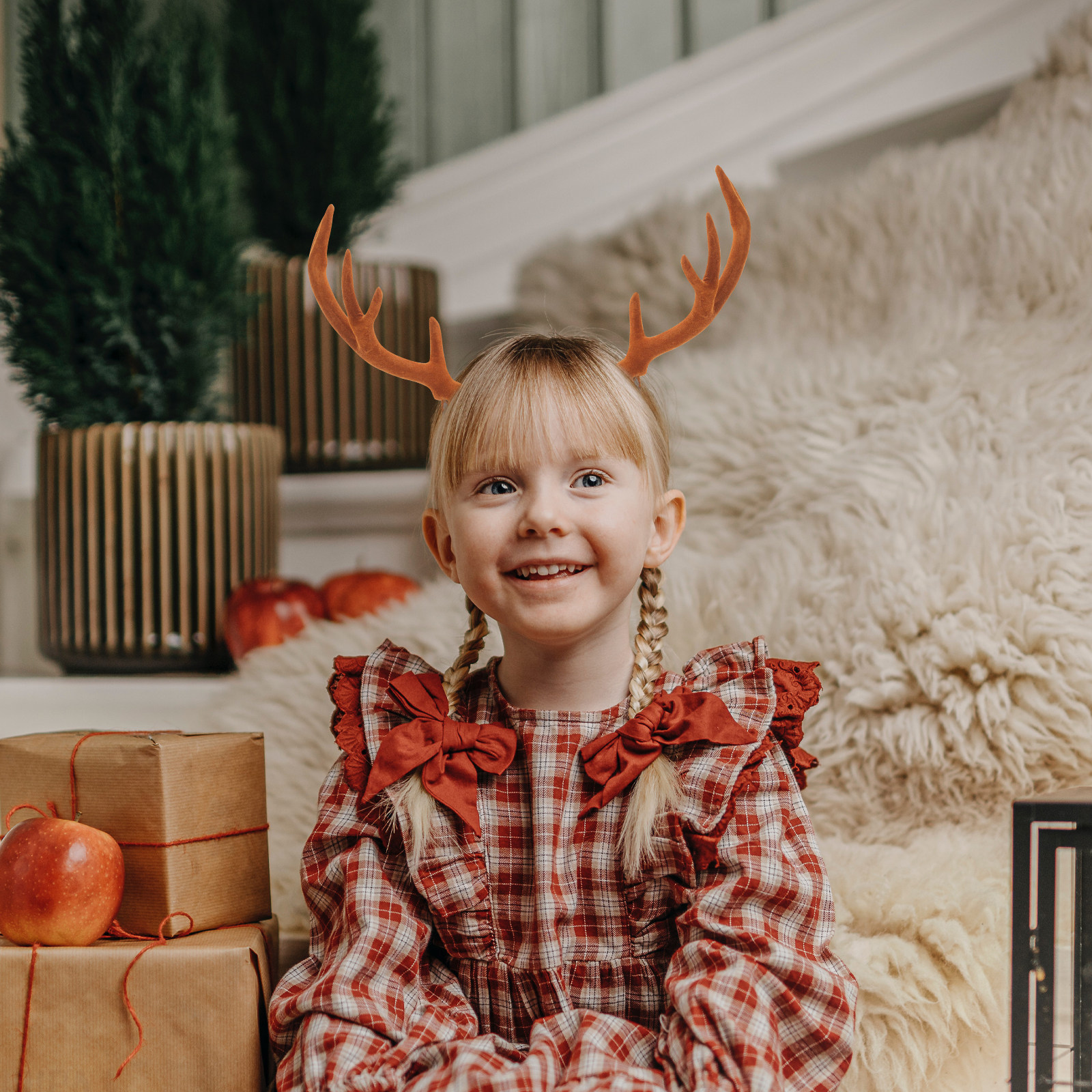 1Pair Reindeer Antlers Artific - đánh giá và giá Reindeer Antlers Headband