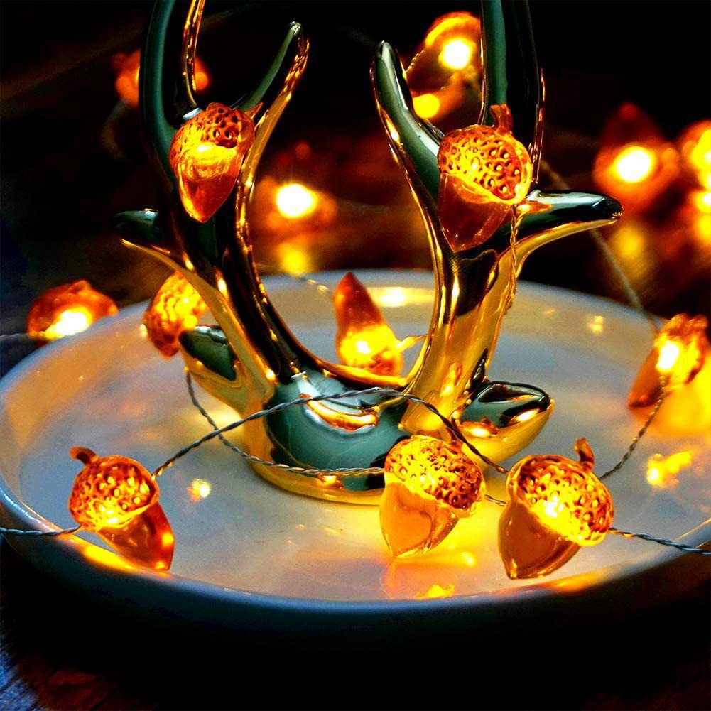 30 LEDs Acorn String Lights Th - đánh giá và giá Led Fairy String Lights