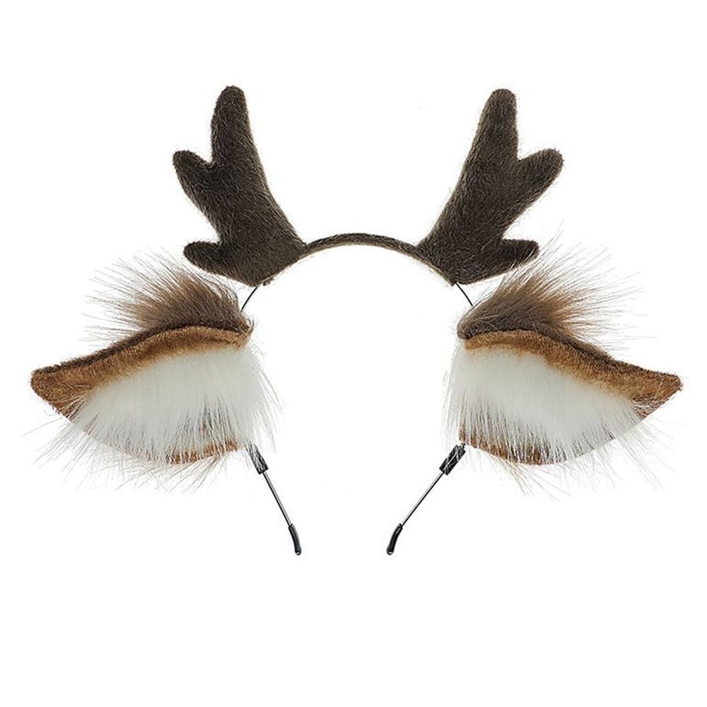 Deer Ears Reindeer Antler Head - đánh giá và giá Reindeer Antlers Headband