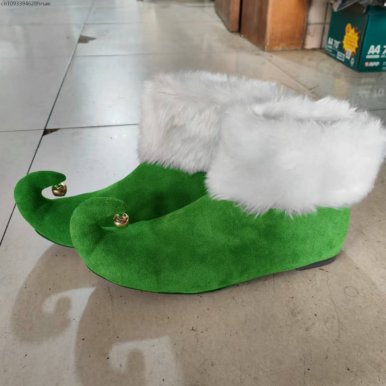 Christmas Suede Boots With Jin - đánh giá và giá Elf Costume Christmas