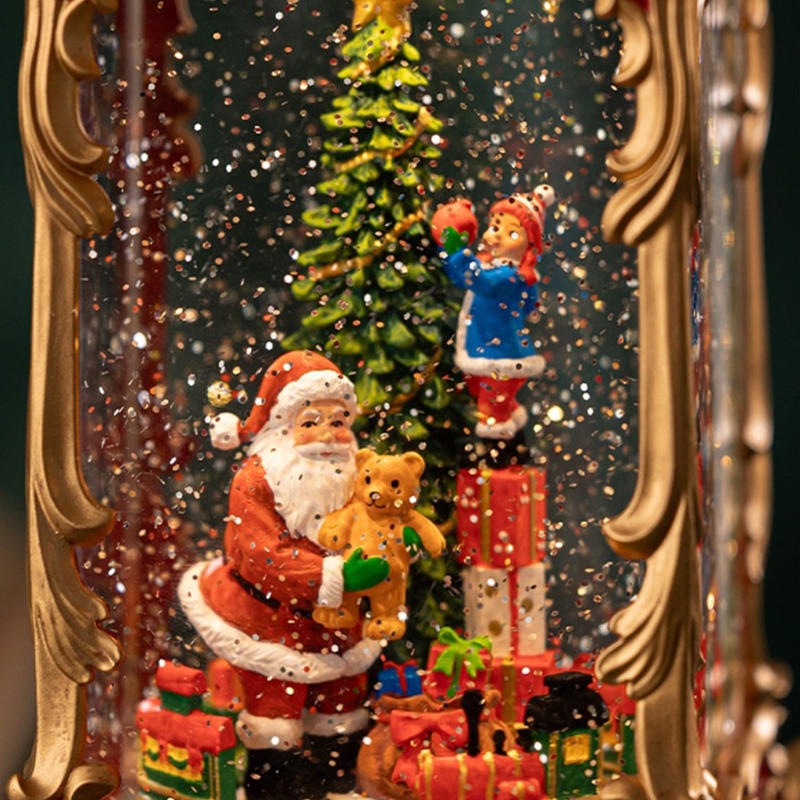 Lắc Quả Cầu Tuyết Kích Hoạt Đè - đánh giá và giá Snow Globe Musical