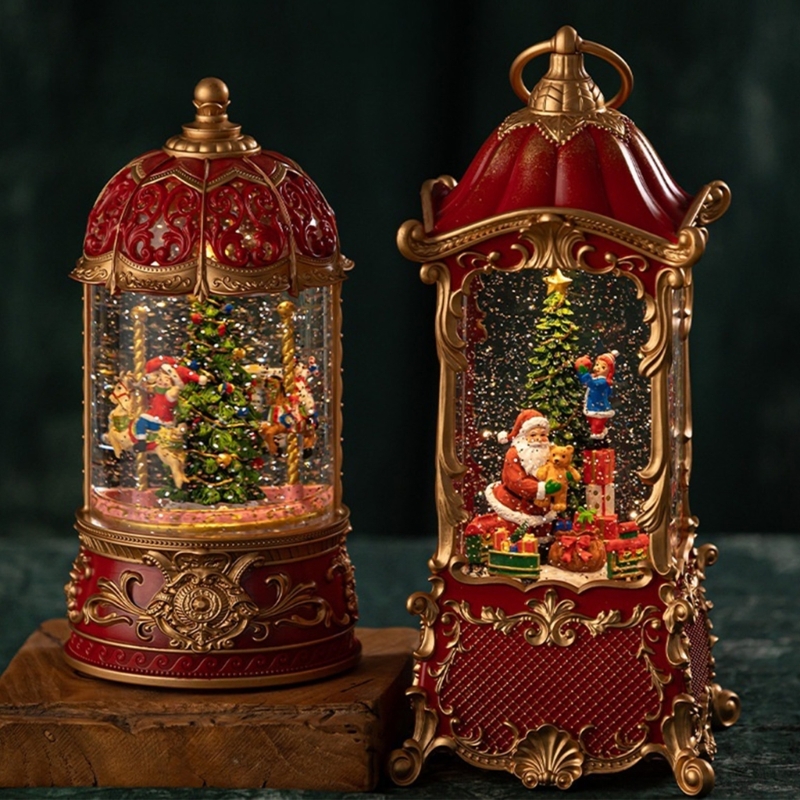 Lắc Quả Cầu Tuyết Kích Hoạt Đè - đánh giá và giá Snow Globe Musical