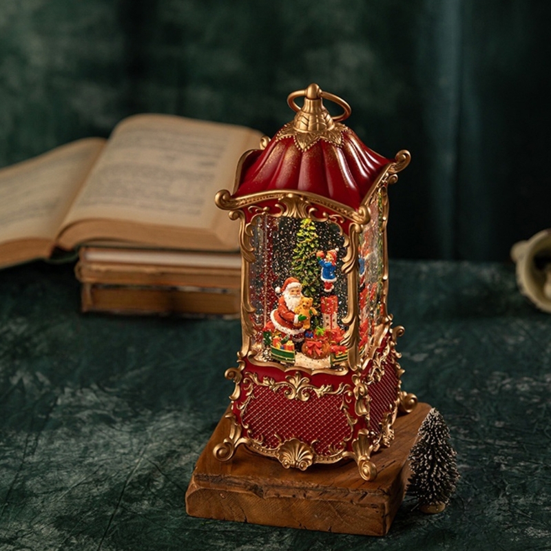 Lắc Quả Cầu Tuyết Kích Hoạt Đè - đánh giá và giá Snow Globe Musical