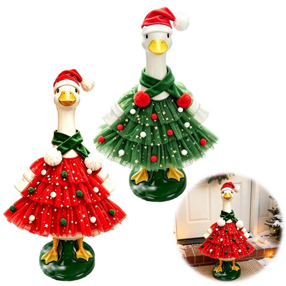 Christmas Porch Goose Outfit,  - đánh giá và giá Santa Hat Plush