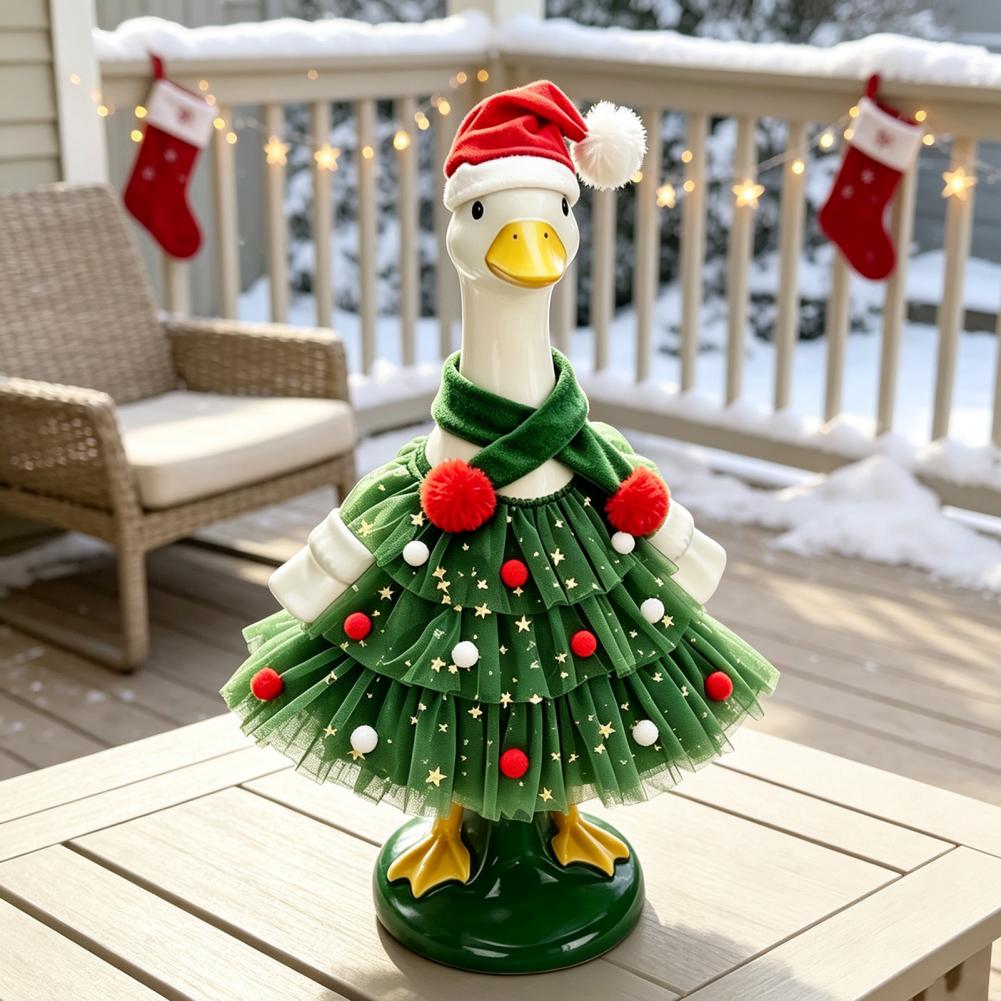 Christmas Porch Goose Outfit,  - đánh giá và giá Santa Hat Plush