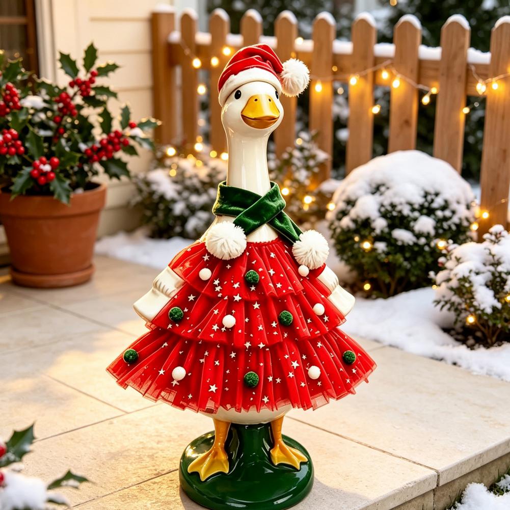 Christmas Porch Goose Outfit,  - đánh giá và giá Santa Hat Plush