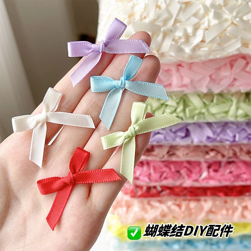Multicolor Mini Satin Ribbon B - đánh giá và giá Ribbon Bow Gift
