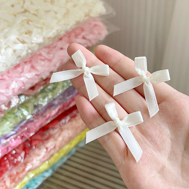 Multicolor Mini Satin Ribbon B - đánh giá và giá Ribbon Bow Gift