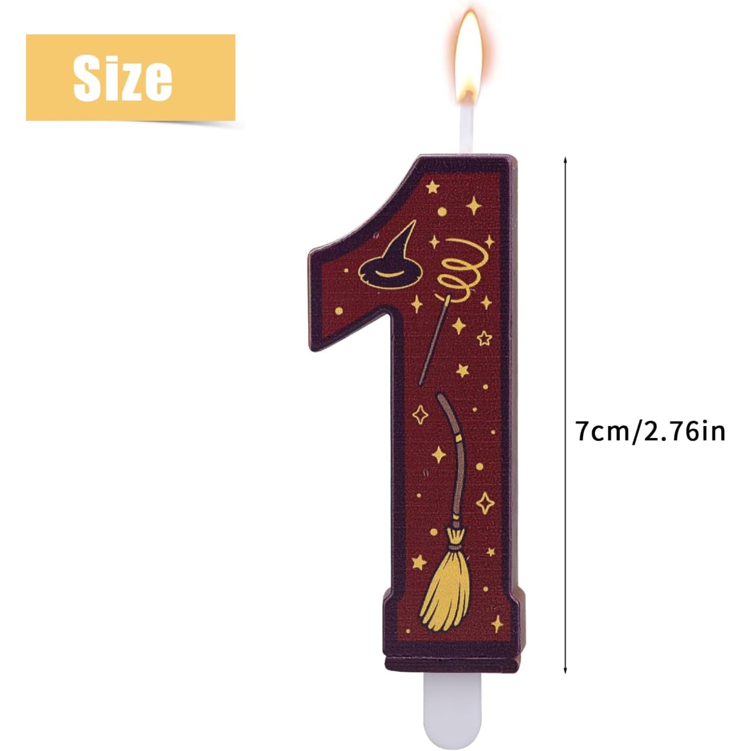 1 Set Number 0-9 Magical Theme - đánh giá và giá Holiday Candle Set