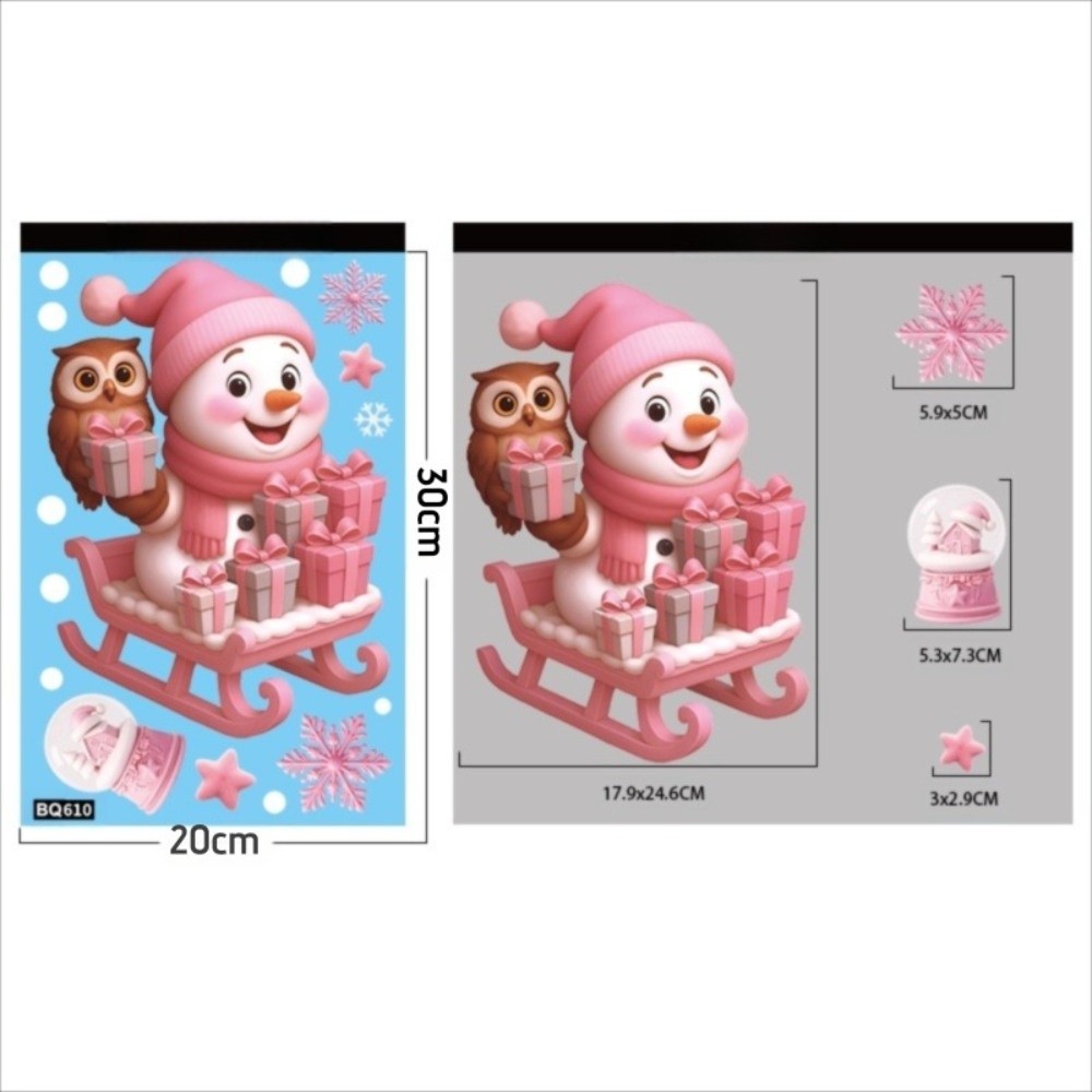 Removable PVC Window Stickers  - đánh giá và giá Snowflake Window Decal