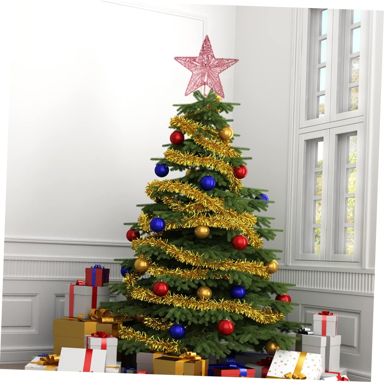 20Christmas Tree Topper Star G - đánh giá và giá Star Tree Topper