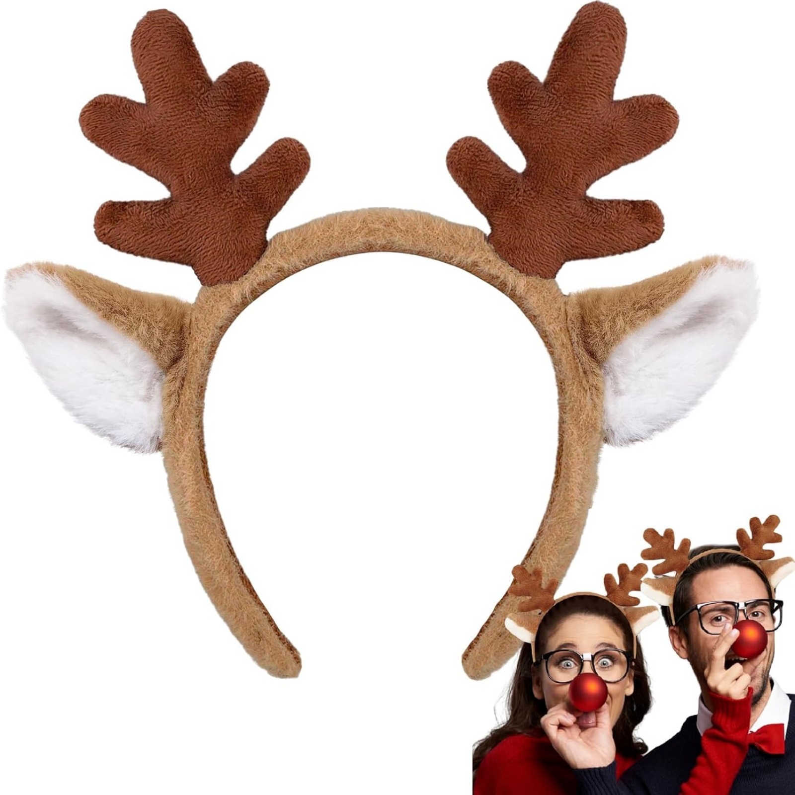 1PC Christmas Reindeer Antlers - đánh giá và giá Reindeer Antlers Headband