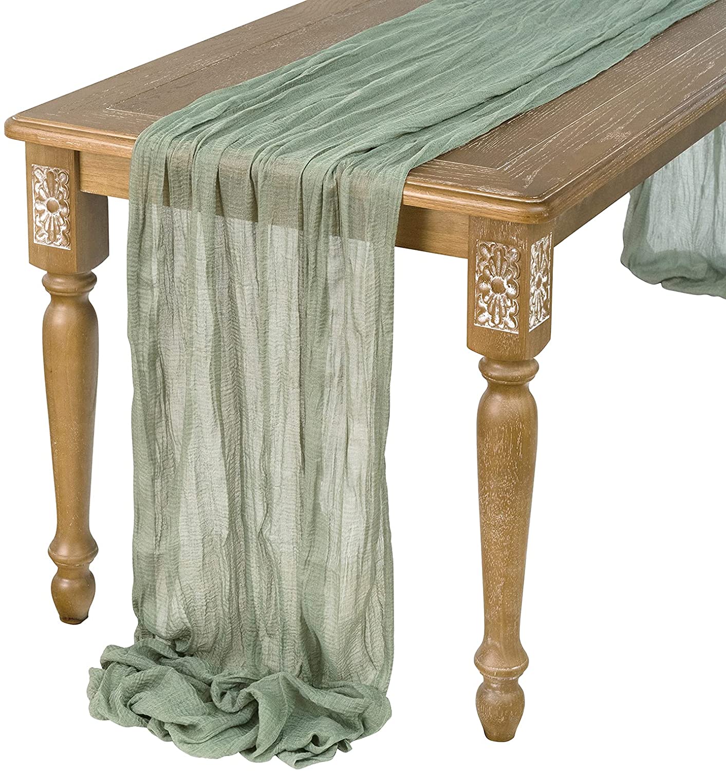 Bán-sheer gạc tiệc cưới giáng  - đánh giá và giá Christmas Table Runner
