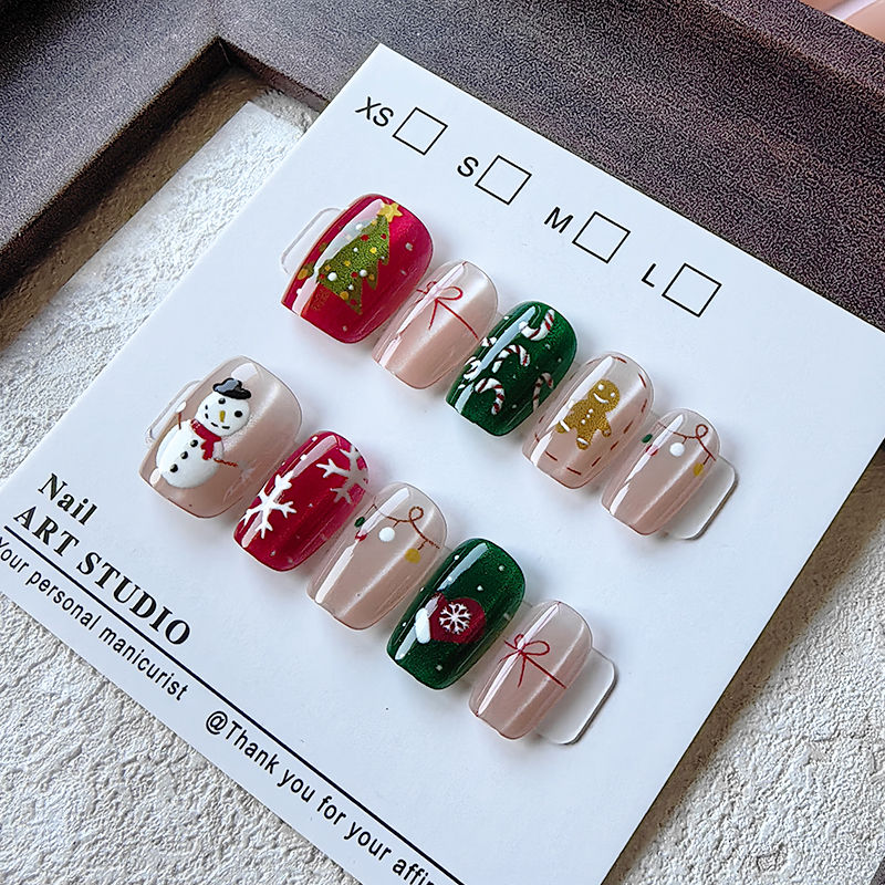 10 Pcs Christmas Half Handmade - đánh giá và giá Christmas Tree Artificial