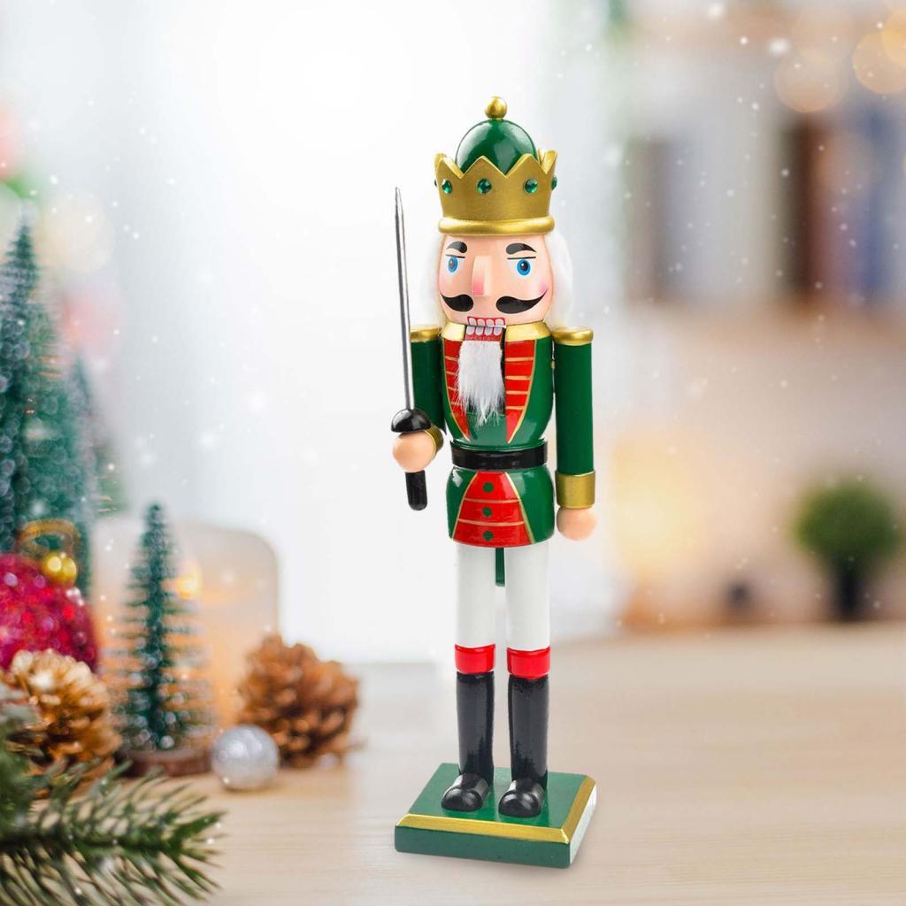 25cm Wooden Christmas Nutcrack - đánh giá và giá Nutcracker Figurine