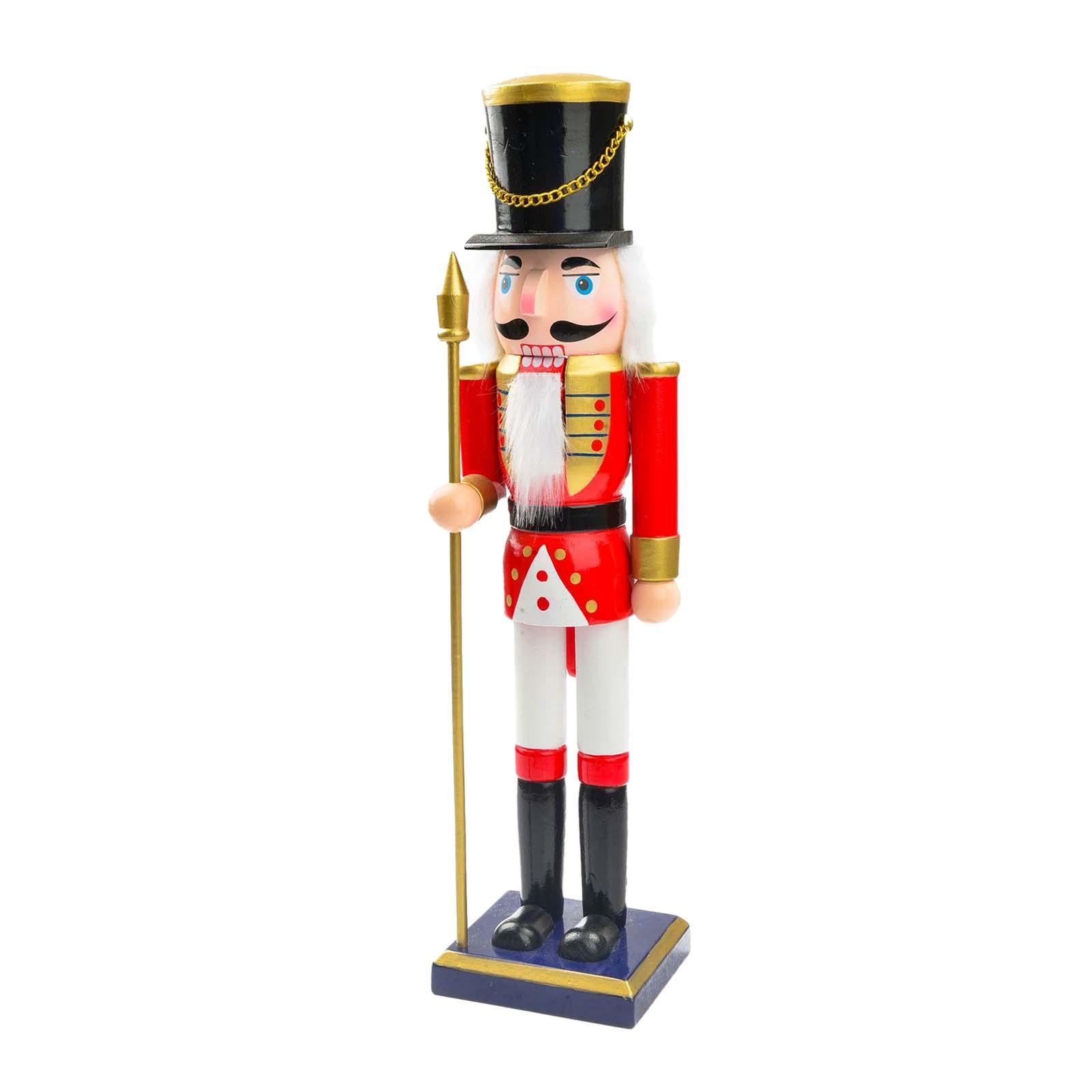 25cm Wooden Christmas Nutcrack - đánh giá và giá Nutcracker Figurine