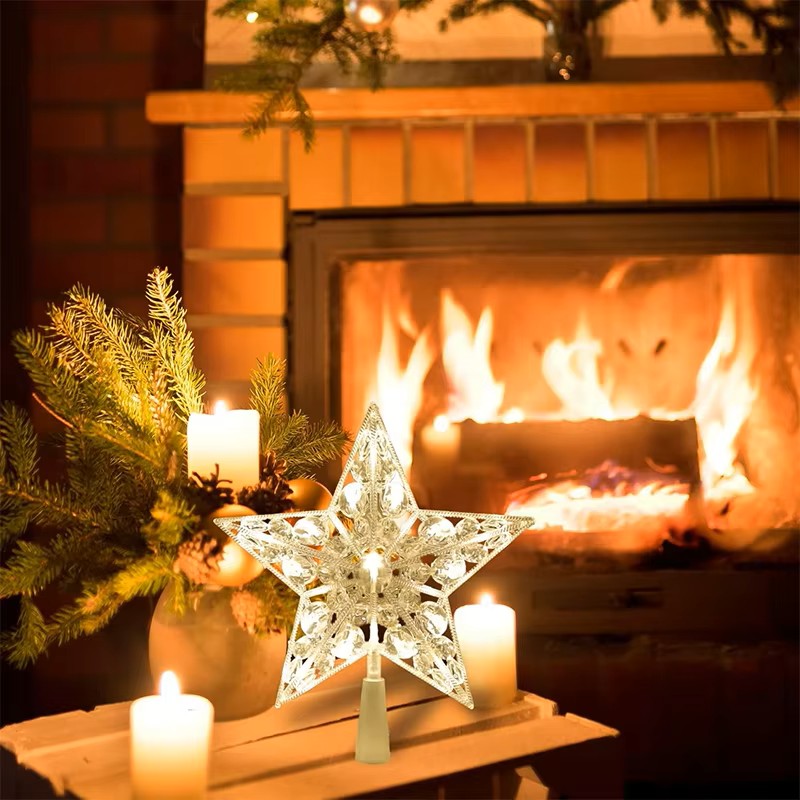 15cm Christmas Glowing Tree To - đánh giá và giá Star Tree Topper