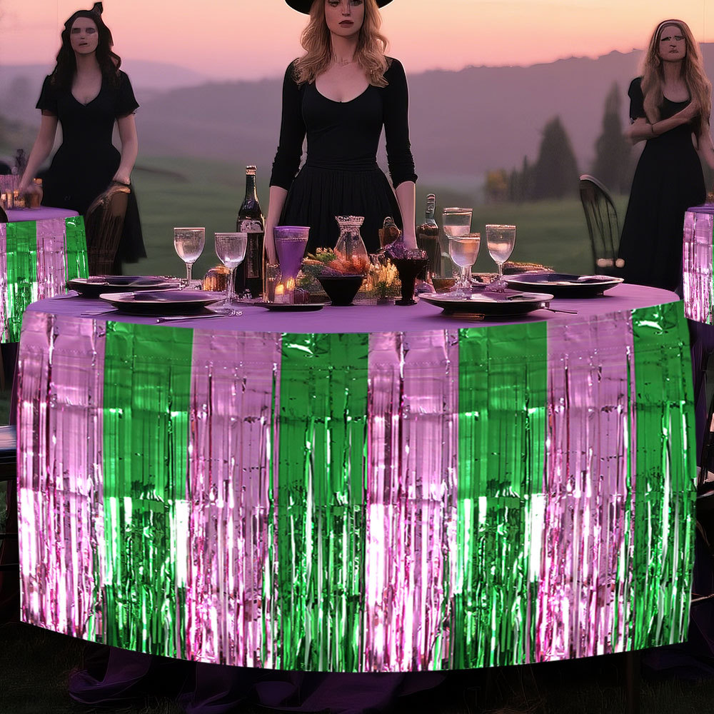 Wicked Witch Party Table Decor - đánh giá và giá Tinsel Garland Decoration