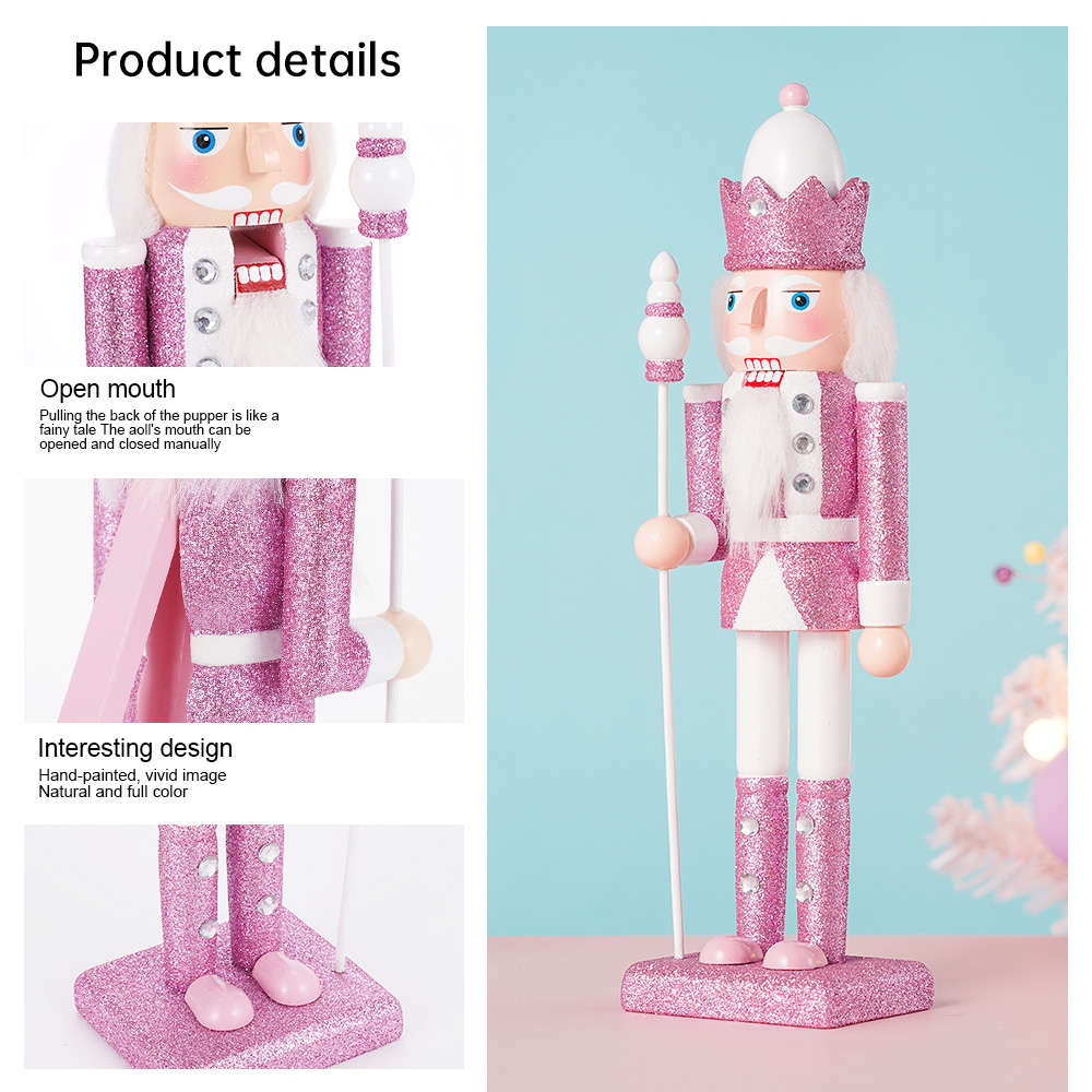 30CM Wooden Nutcracker Solider - đánh giá và giá Nutcracker Figurine