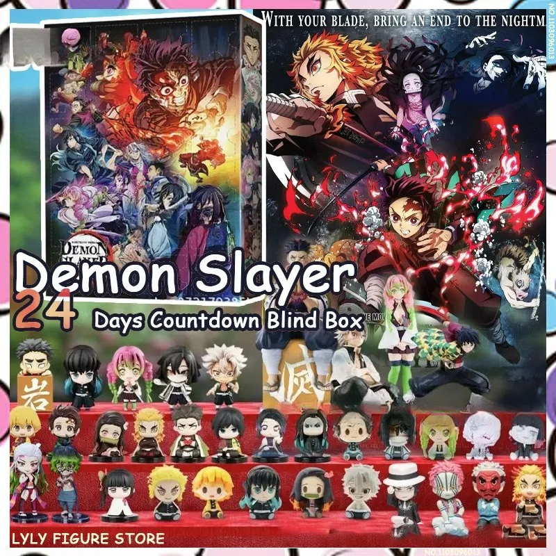 IN STOCK -New 2D Demon Slayer  - đánh giá và giá Advent Calendar Gift