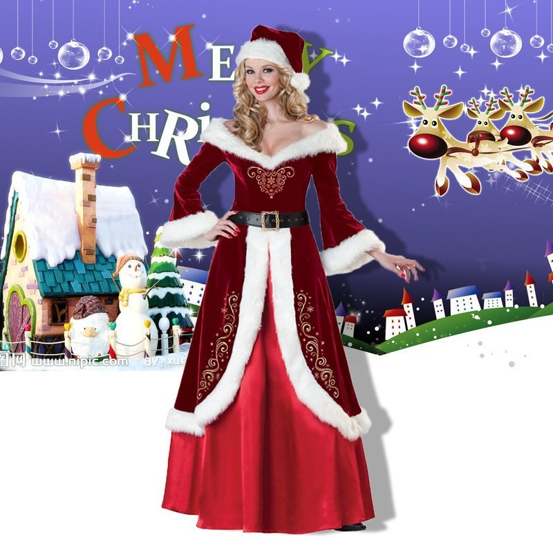 Santa Claus Costume Women Men  - đánh giá và giá Elf Costume Christmas
