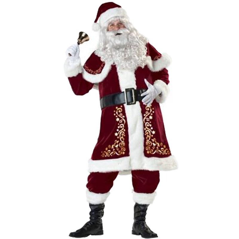 Santa Claus Costume Women Men  - đánh giá và giá Elf Costume Christmas