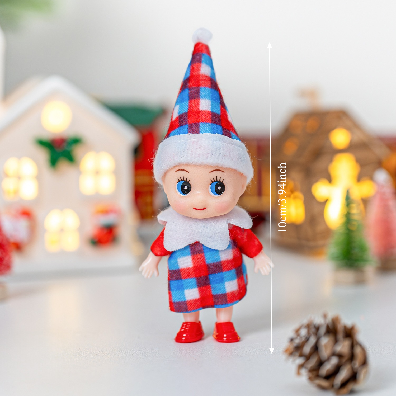 4/5/6 Pcs Mini Baby Elf Christ - đánh giá và giá Christmas Throw Blanket