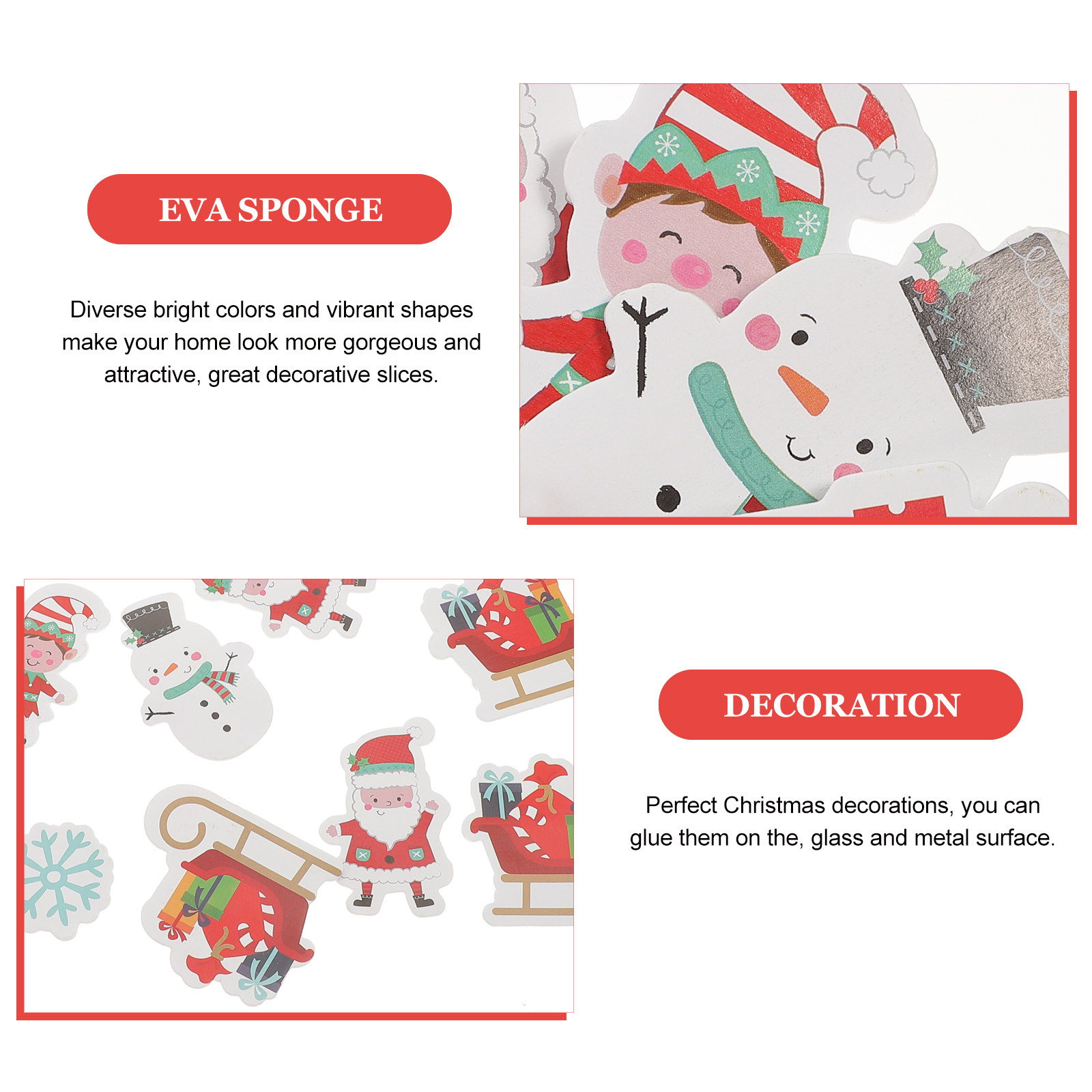 40Pcs Self-Adhesive Christmas  - đánh giá và giá Snowflake Window Decal